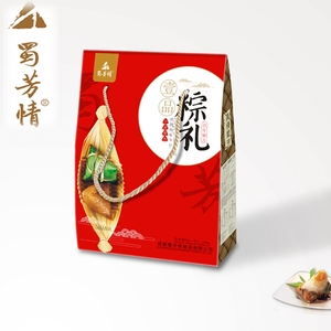 蜀芳斋浓情端午礼盒装粽子嘉兴特产散装肉粽蜜枣蛋黄豆沙